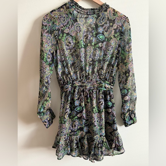 Zara Printed Ruffled Sundress - Picture 2 of 7